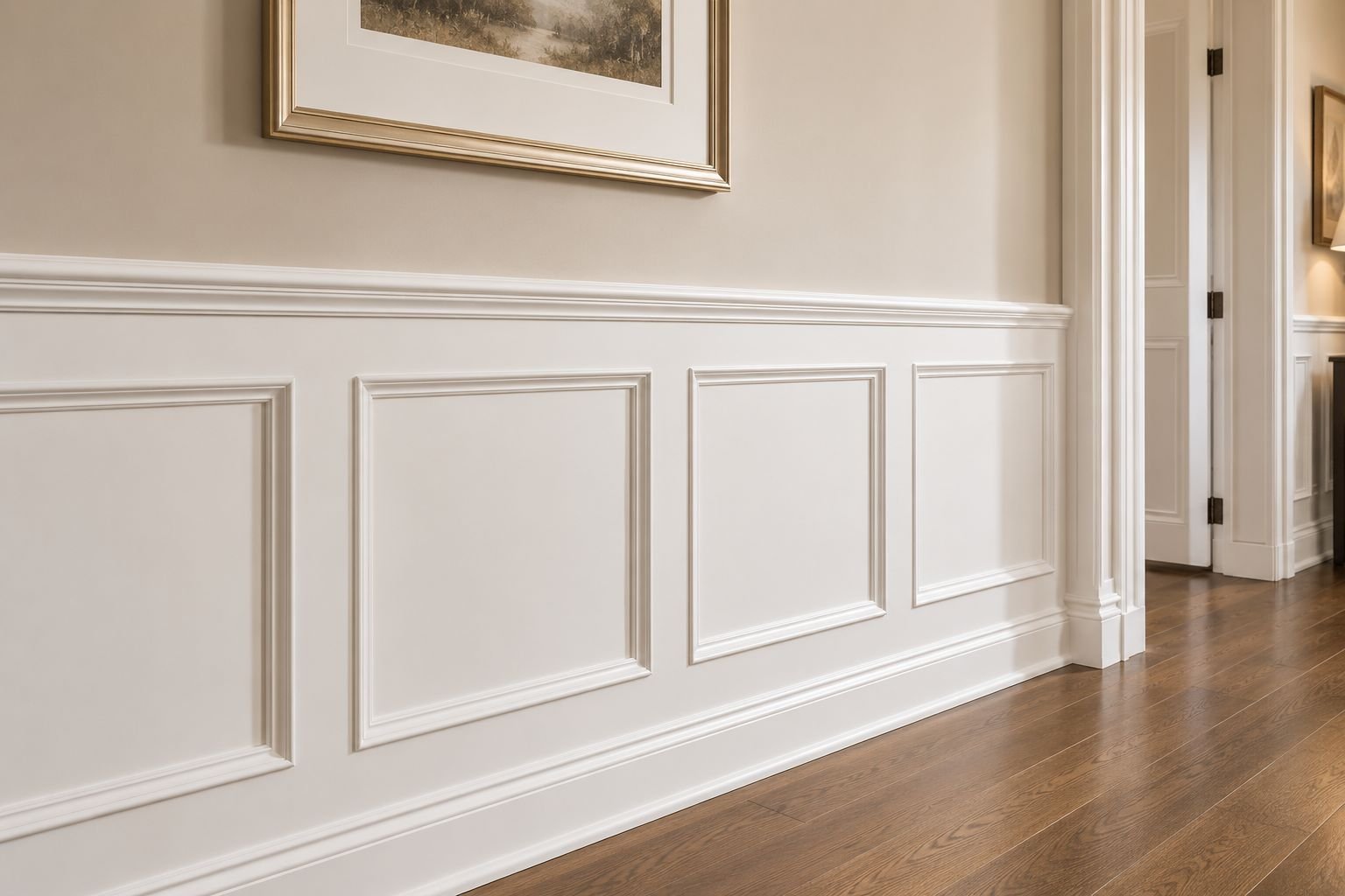 Wainscoting Flagman Construction