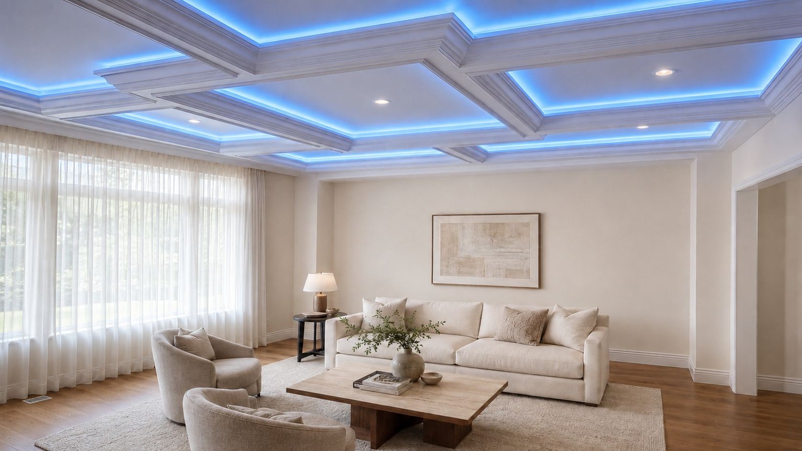 Architectural ceiling York Region by Flagman Construction