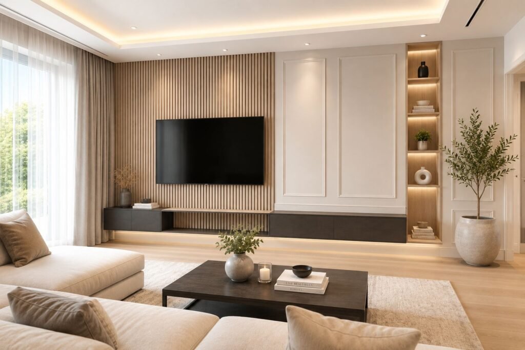 Wall Features & Panelling flagman construction
