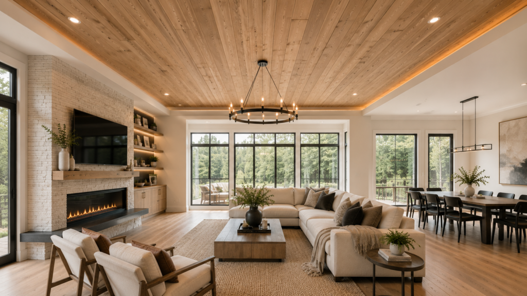 Wood Panel Ceilings Flagman Construction