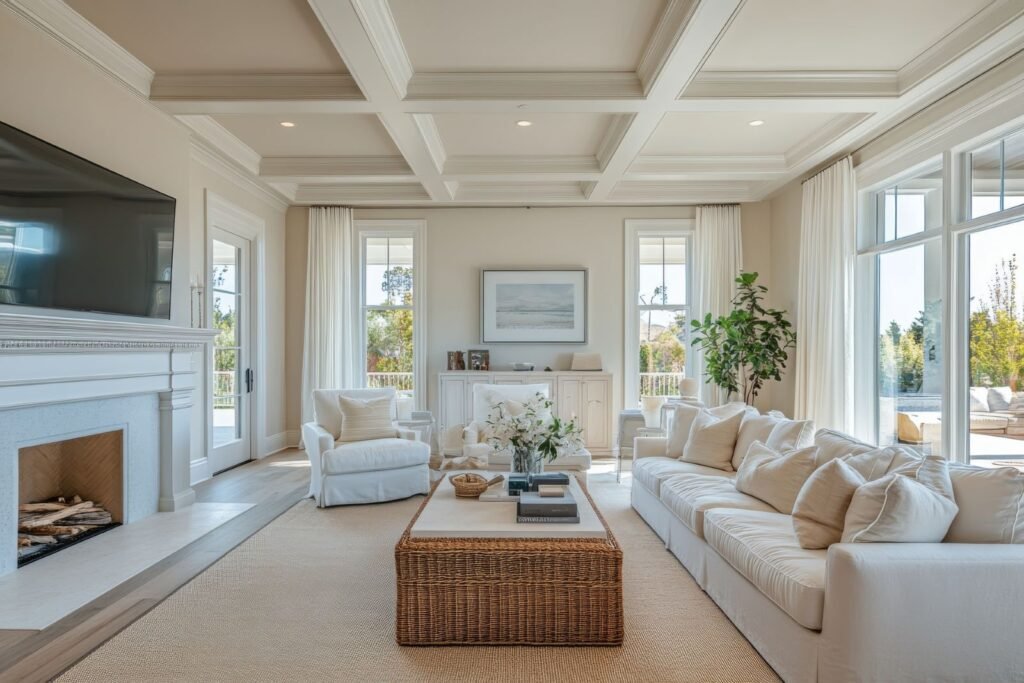 Coffered Ceiling Flagman construction