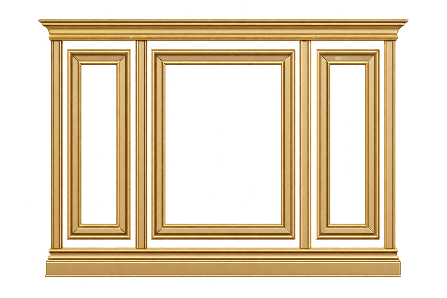 Custom wall panelling icon