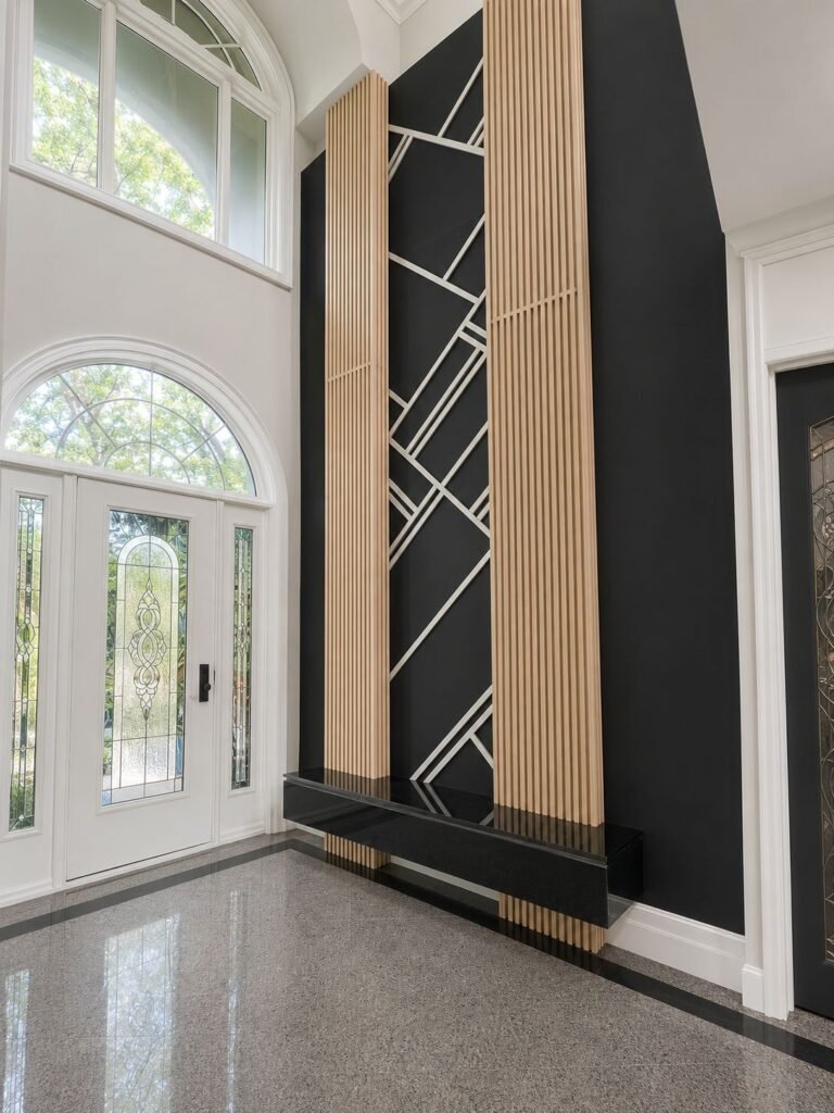 Forest Hill Custom Slat-Wall Flagman Construction