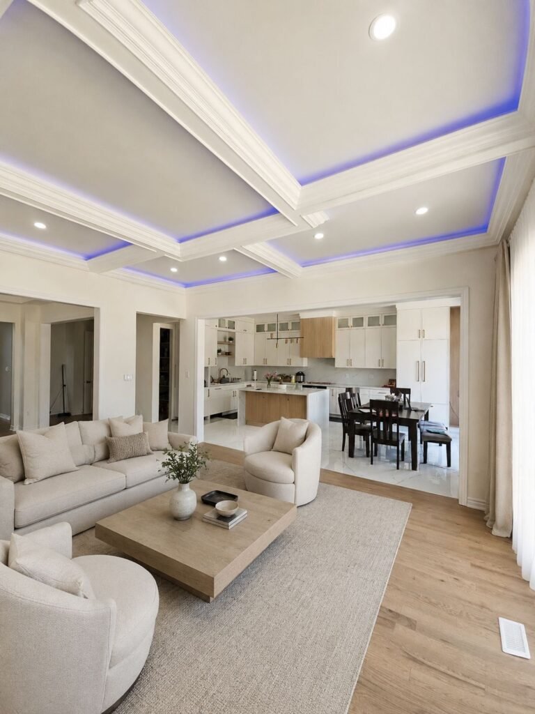 King City Ripal Coffered Ceiling